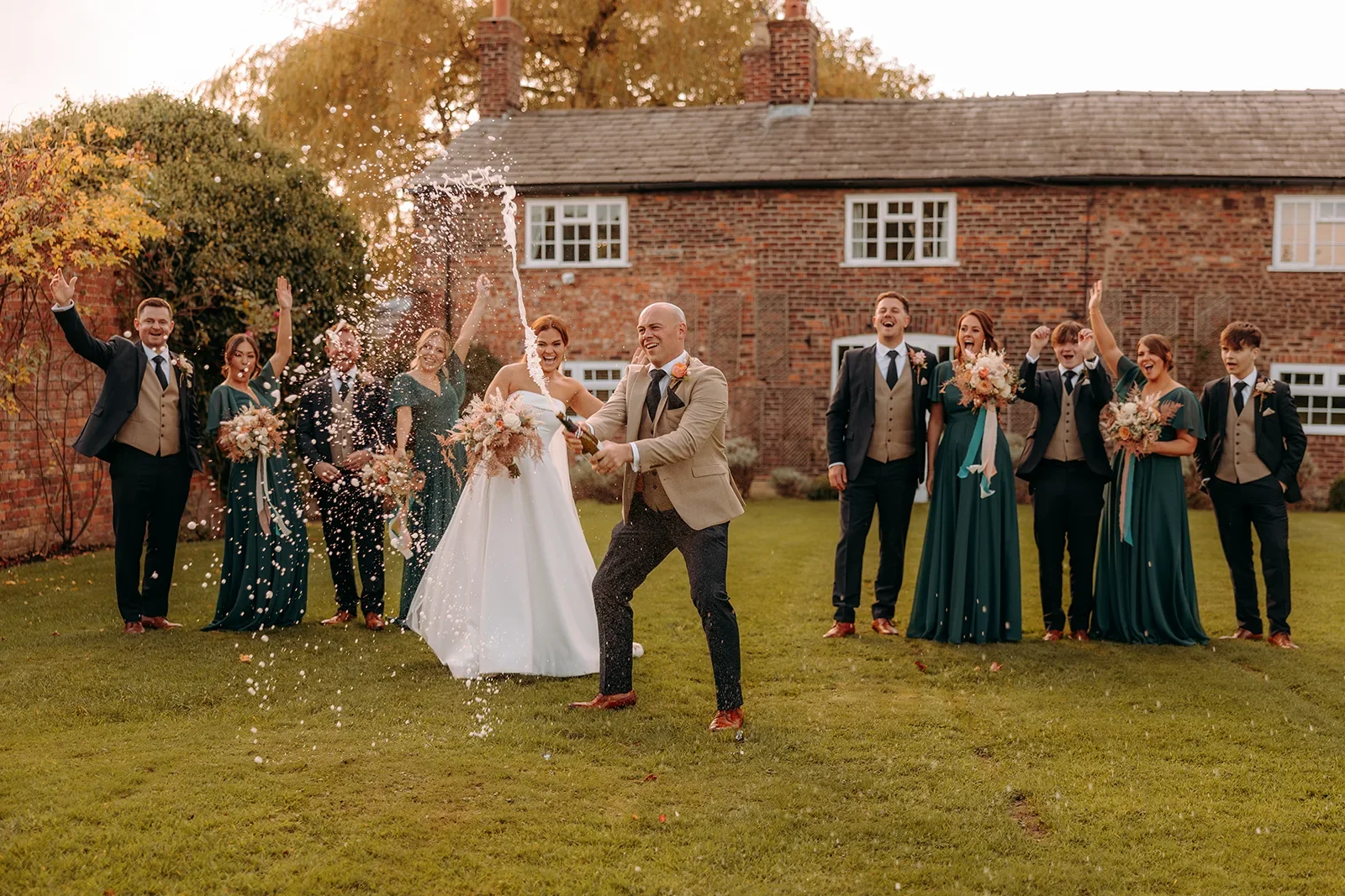 Wedding at Stock Farm Barn photographed by Manchester wedding photographer Richard