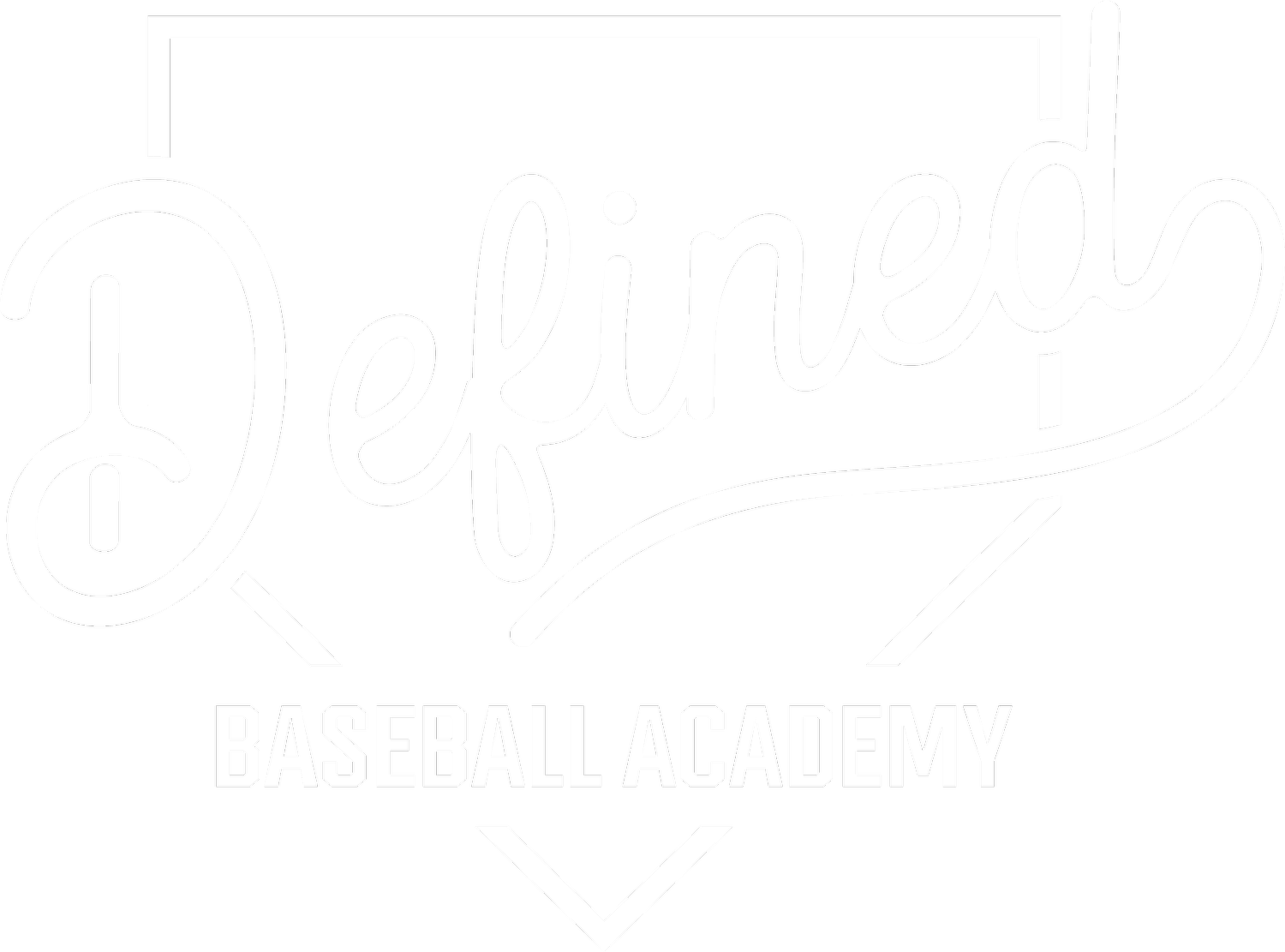 Defined Baseball Academy logo