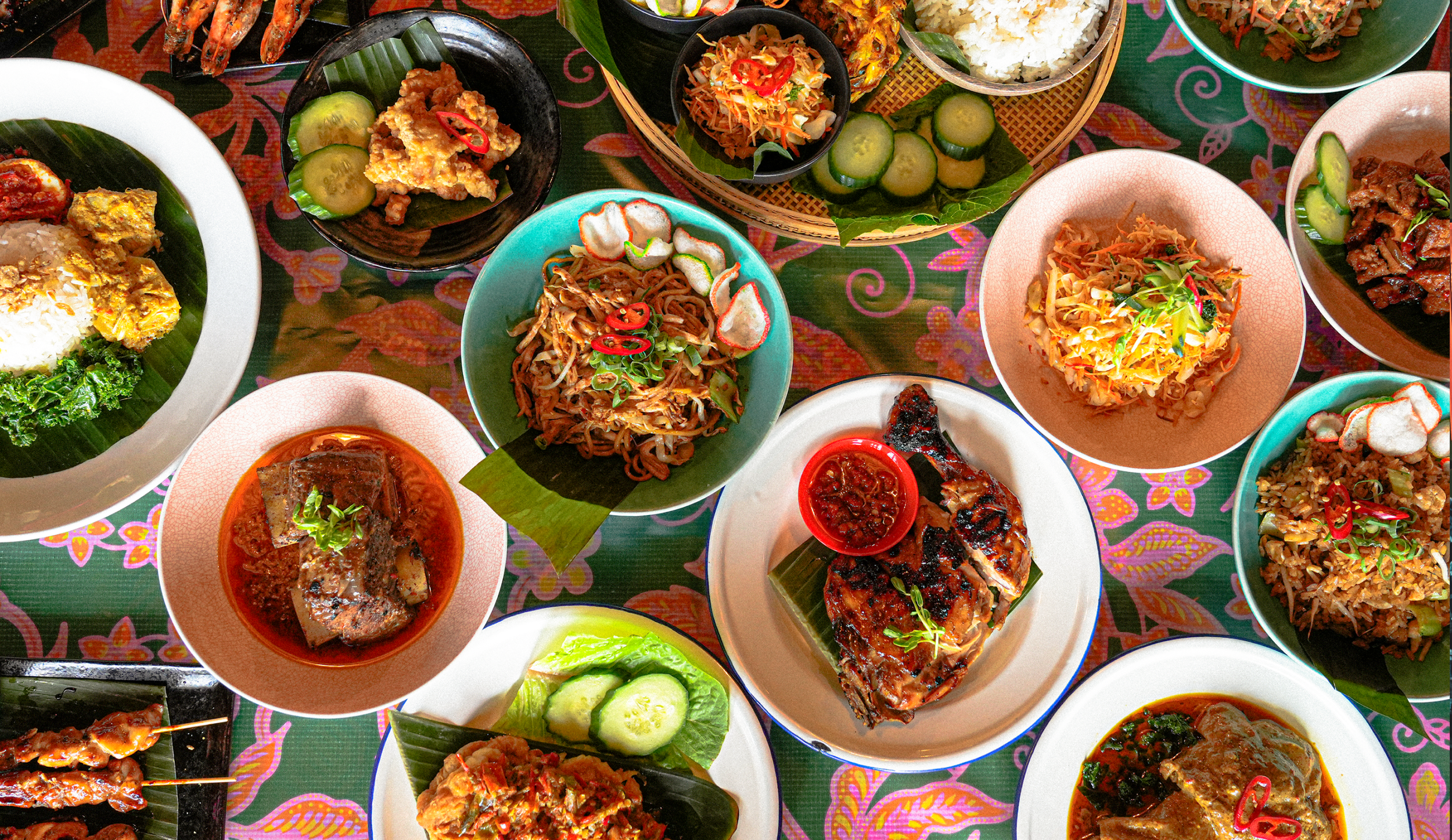 Balinese dishes at Bali Nights