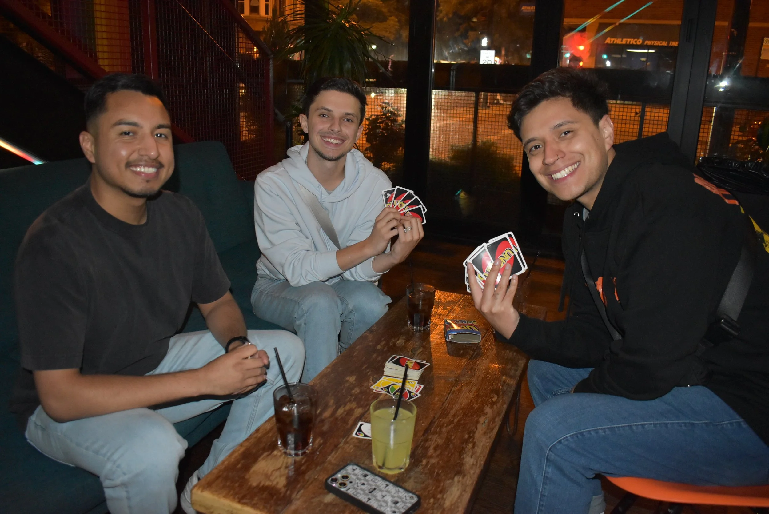 Board games available at Meeting House Tavern neighborhood bar Andersonville Chicago