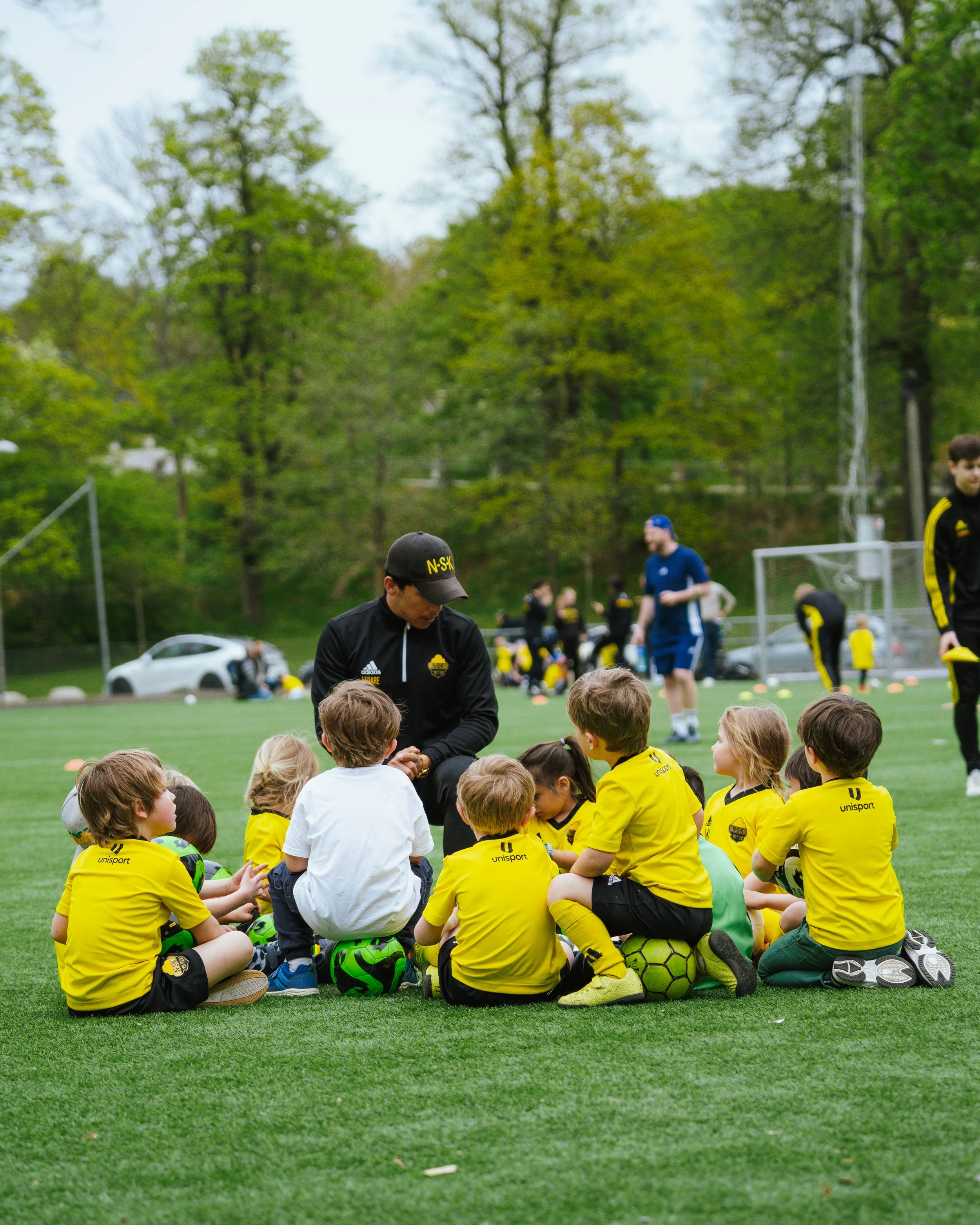 Fokus och glädje i knatteskola