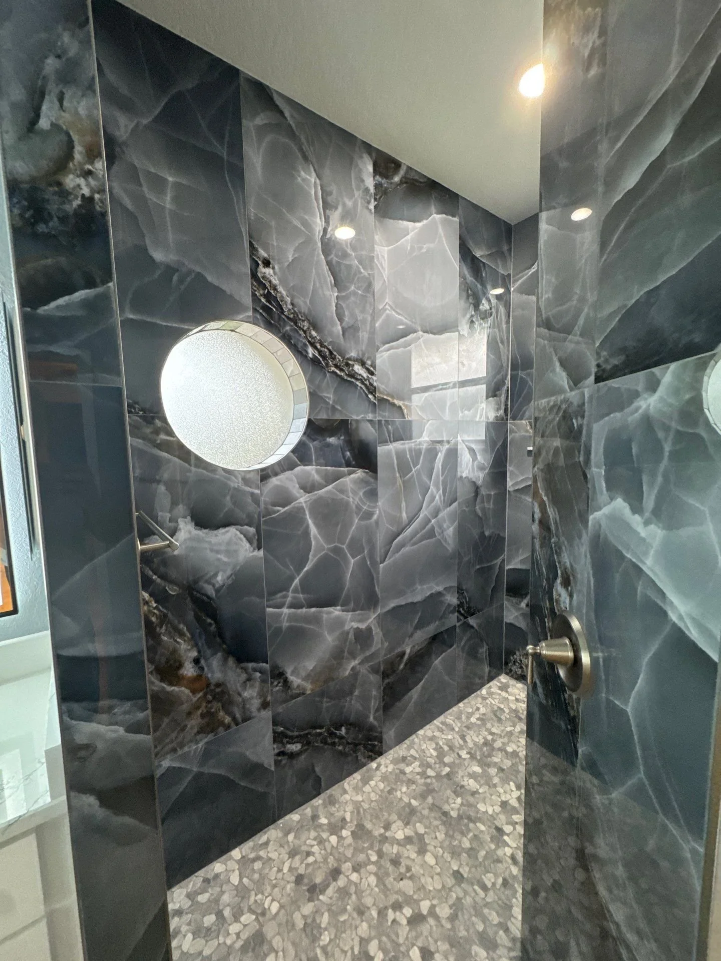 Completed DCI tiled shower