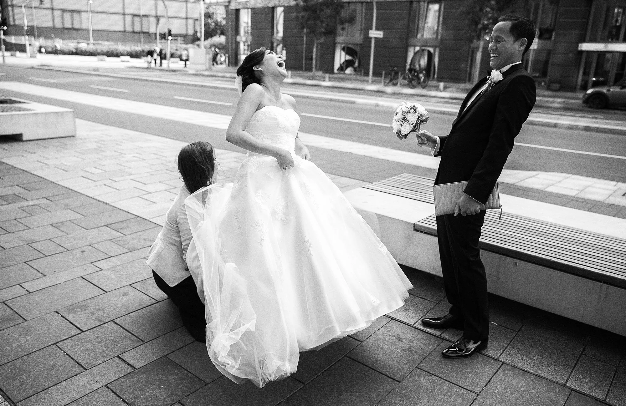 Hochzeitsmoment