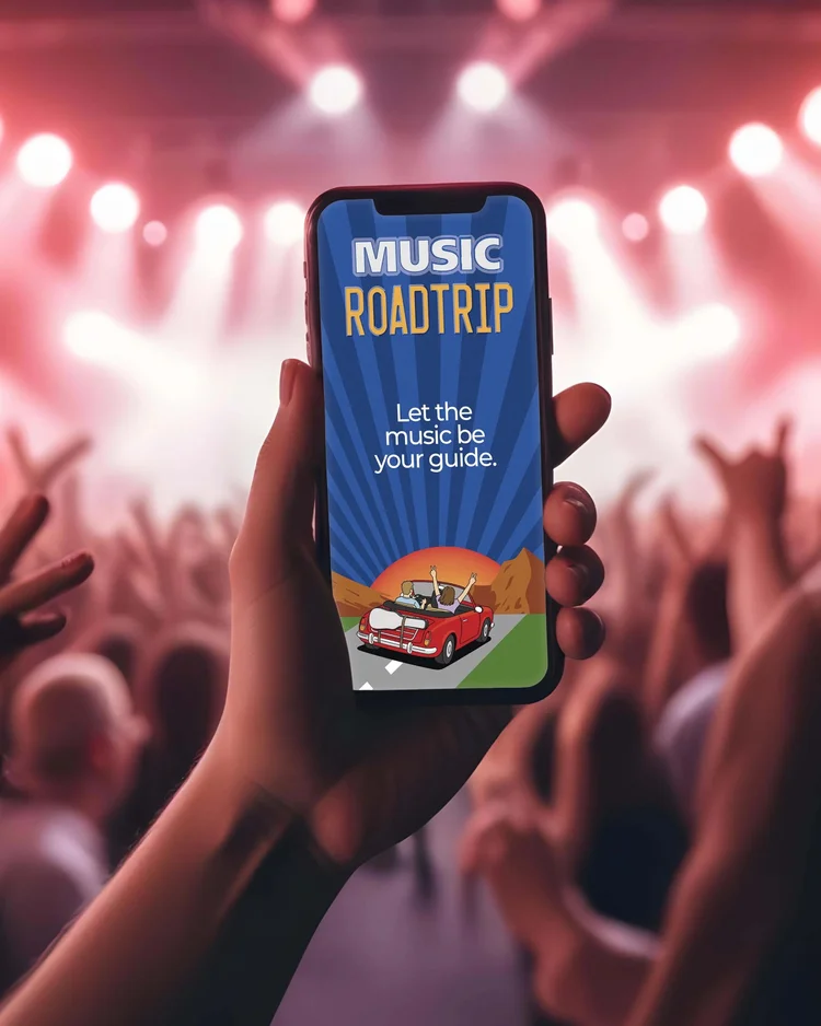 Music Roadtrip app