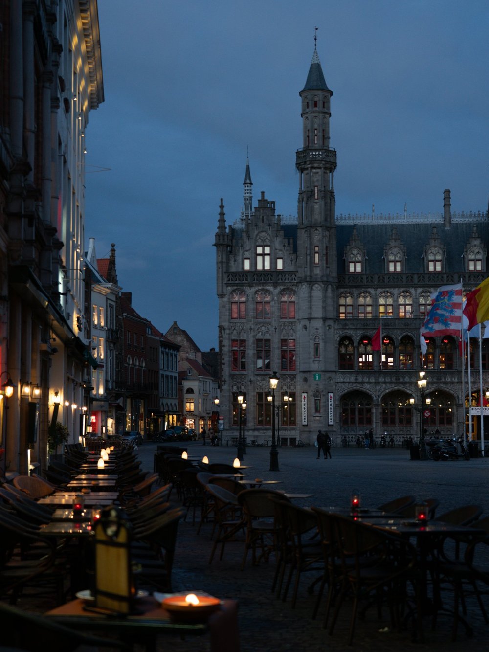 Original photograph before applying the NIGHT GLOW preset