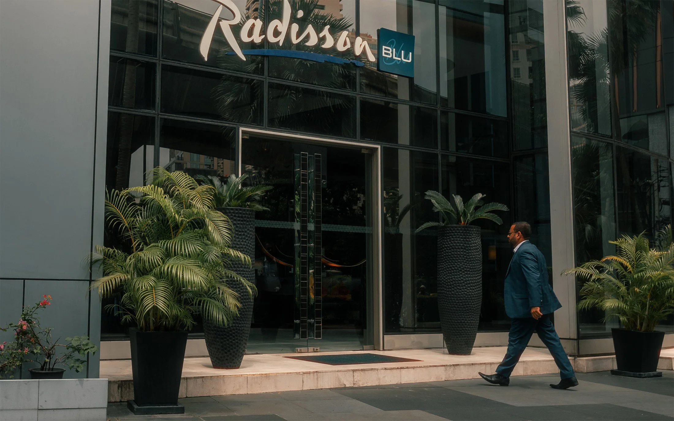 Radisson Blu hotel interior