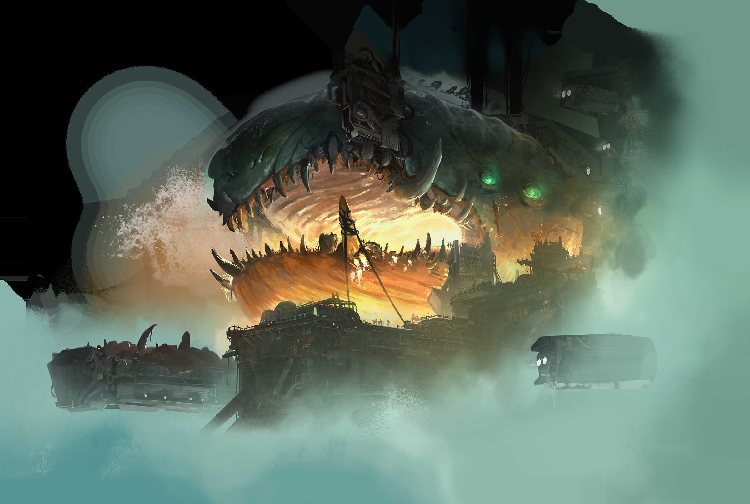 Leviathan Harvest: midground