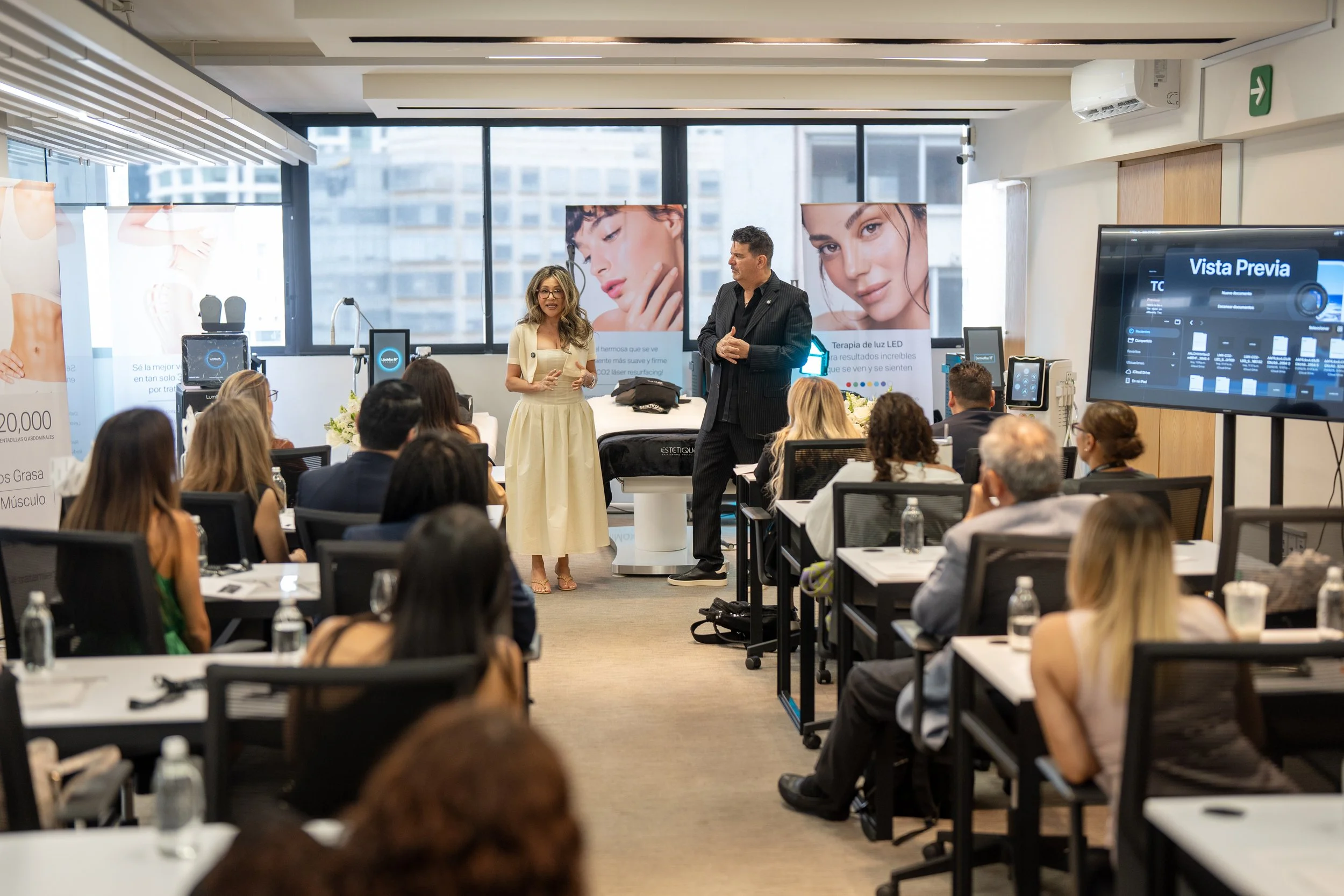 Estetique seminar in Polanco, Mexico City