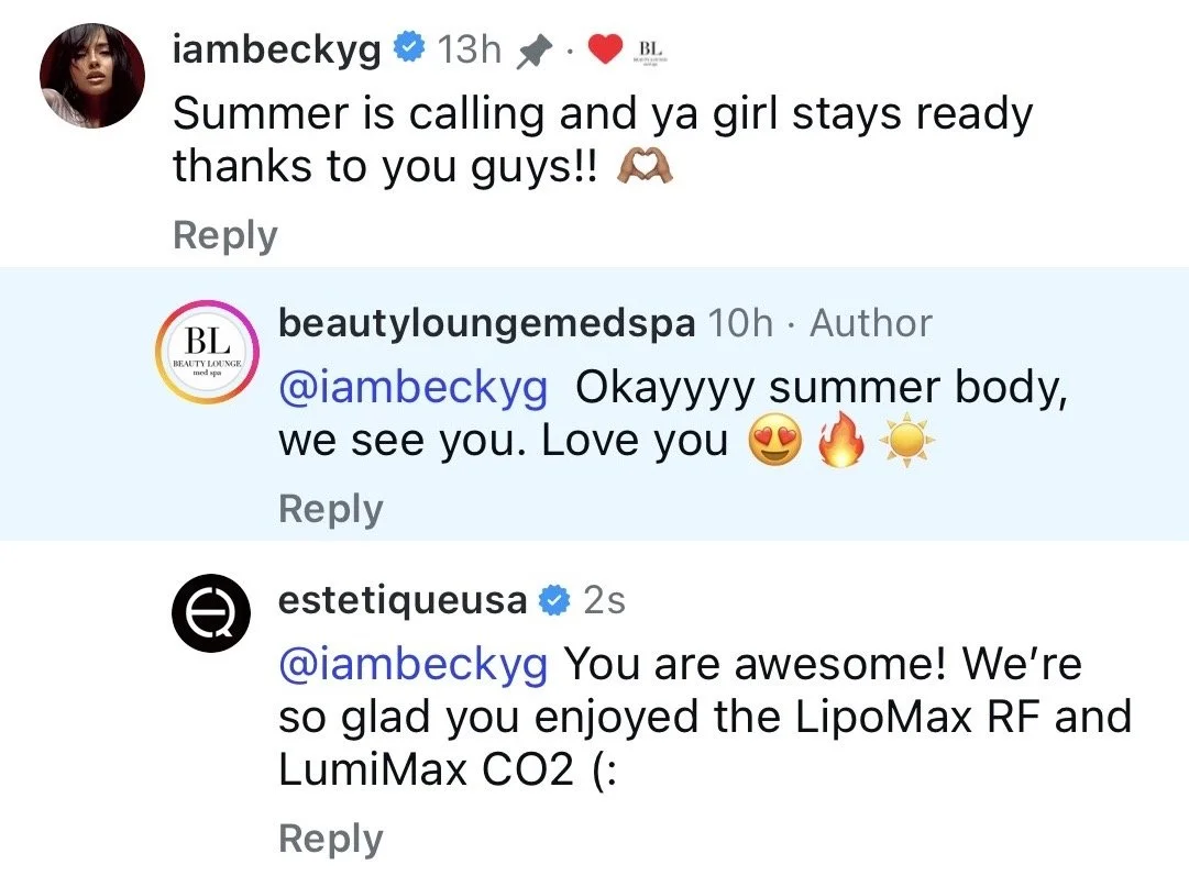 Becky G original comment
