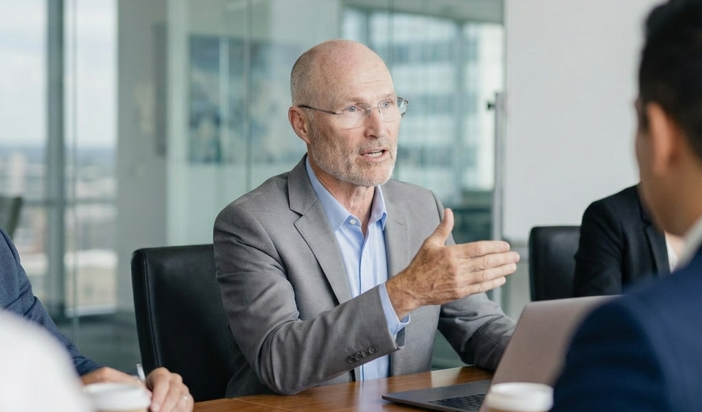 Deal closing handshake