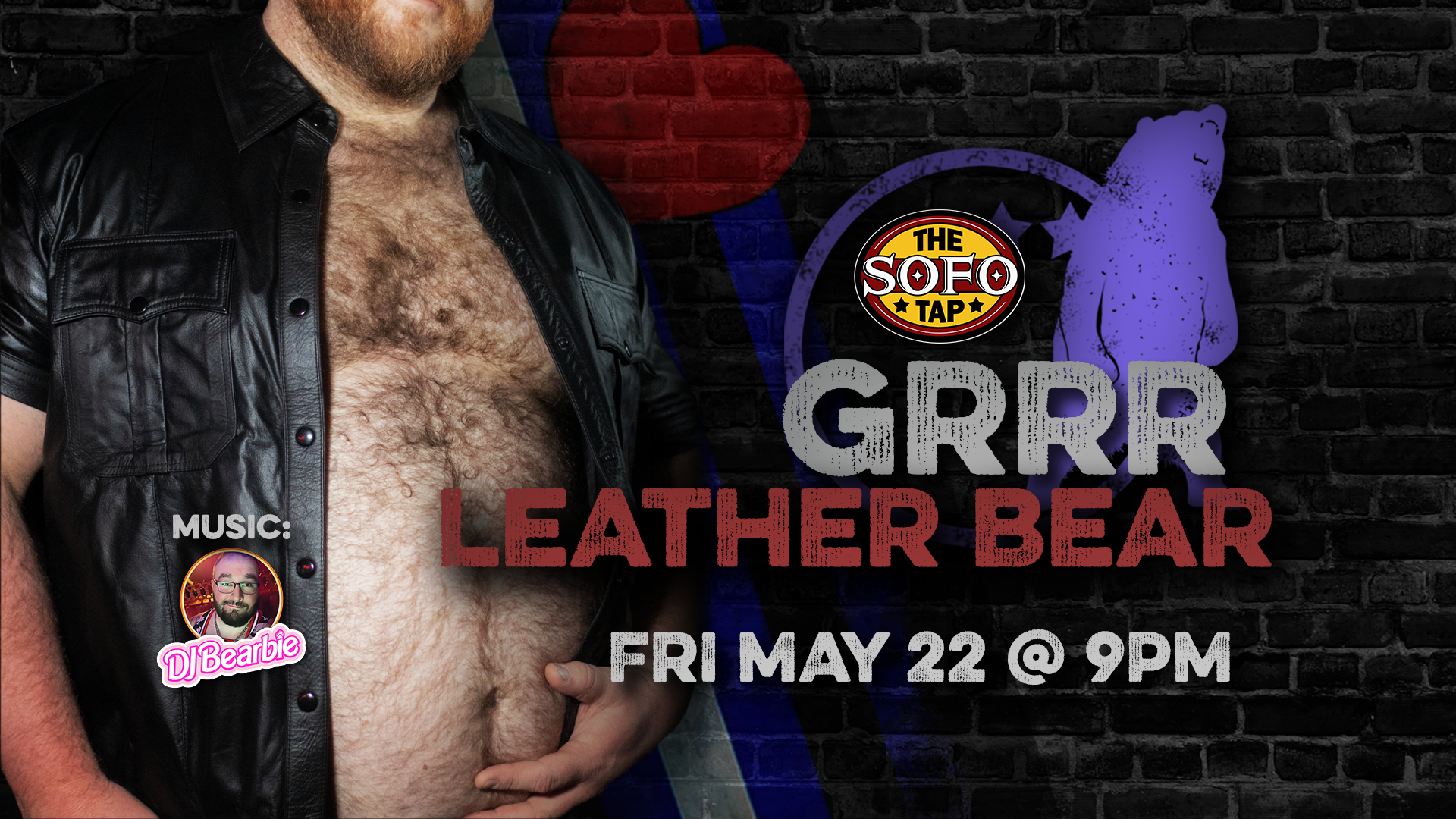 GRRR Leather Bear - IML 2026 at The SoFo Tap, Thursday May 22