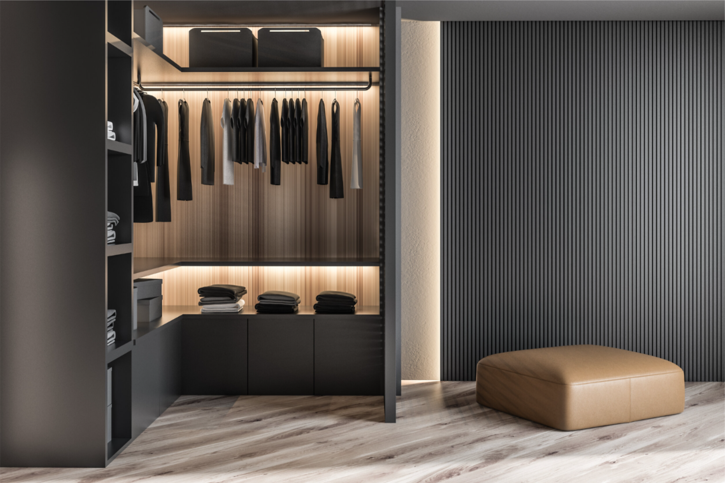Walk-in wardrobes