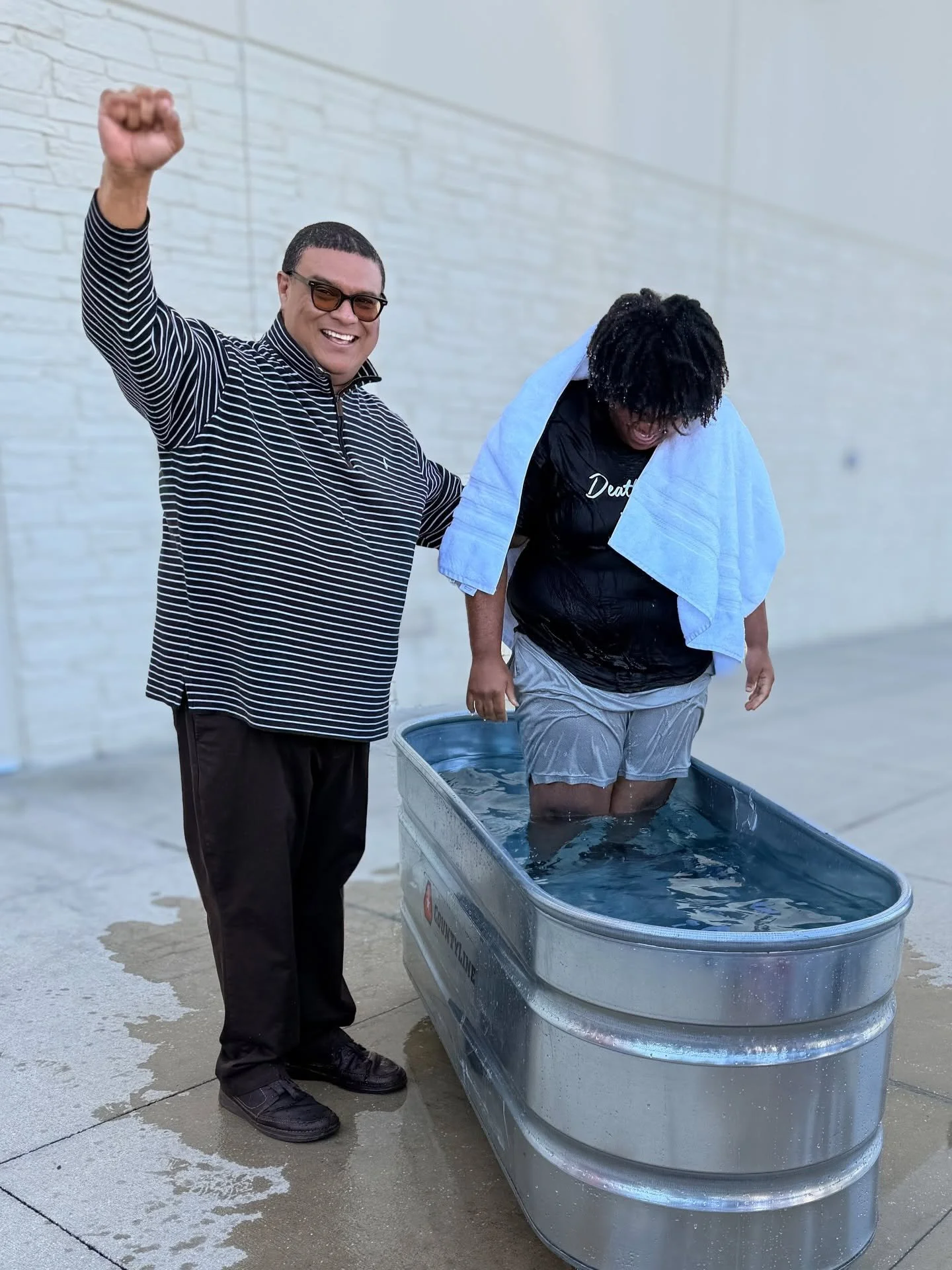 Baptism at Metro Church
