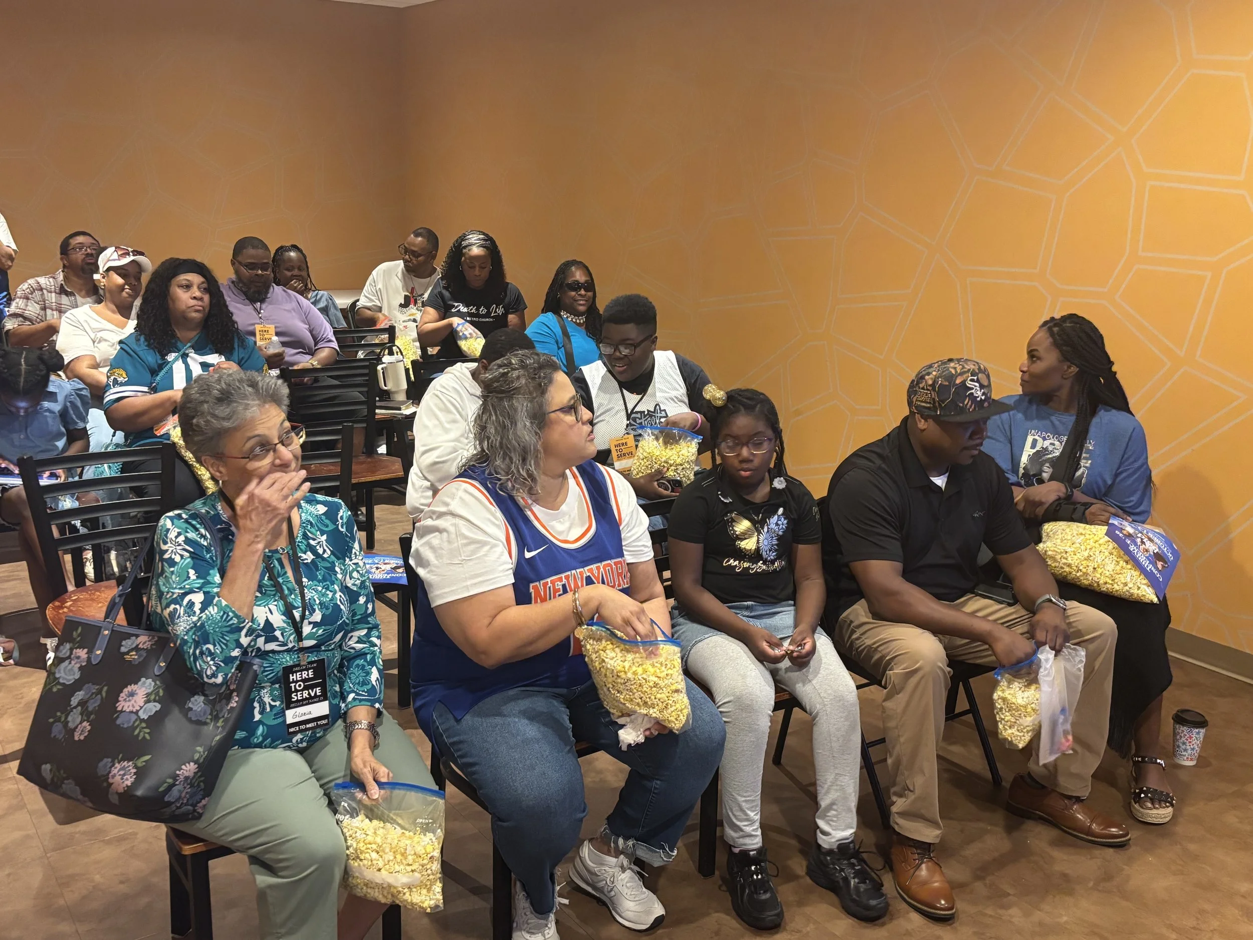 Popcorn with the Pastor