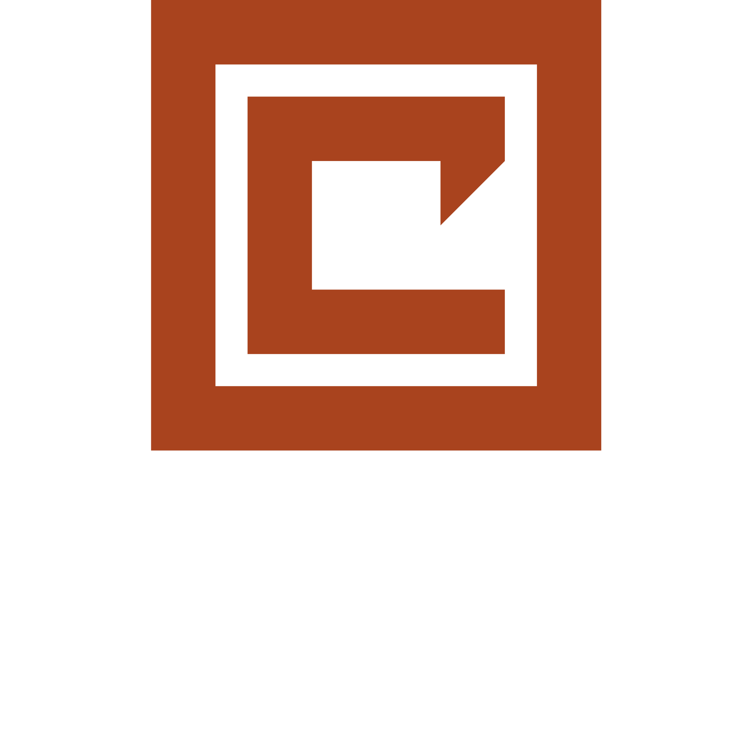 Carbon Robotics Logo Stacked Red + White