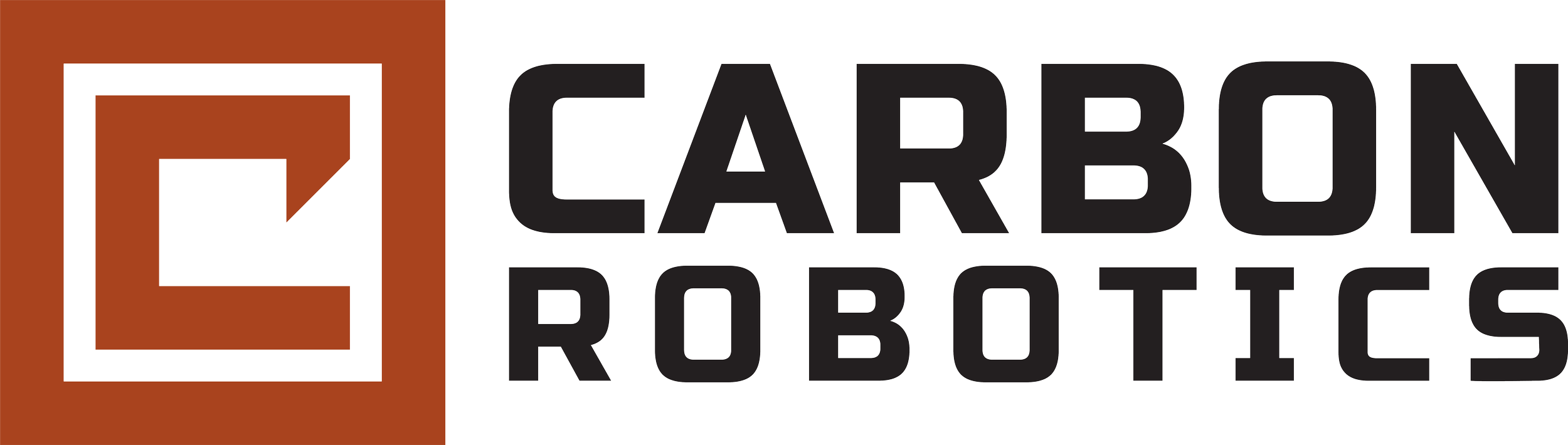 Carbon Robotics Logo Red + Black