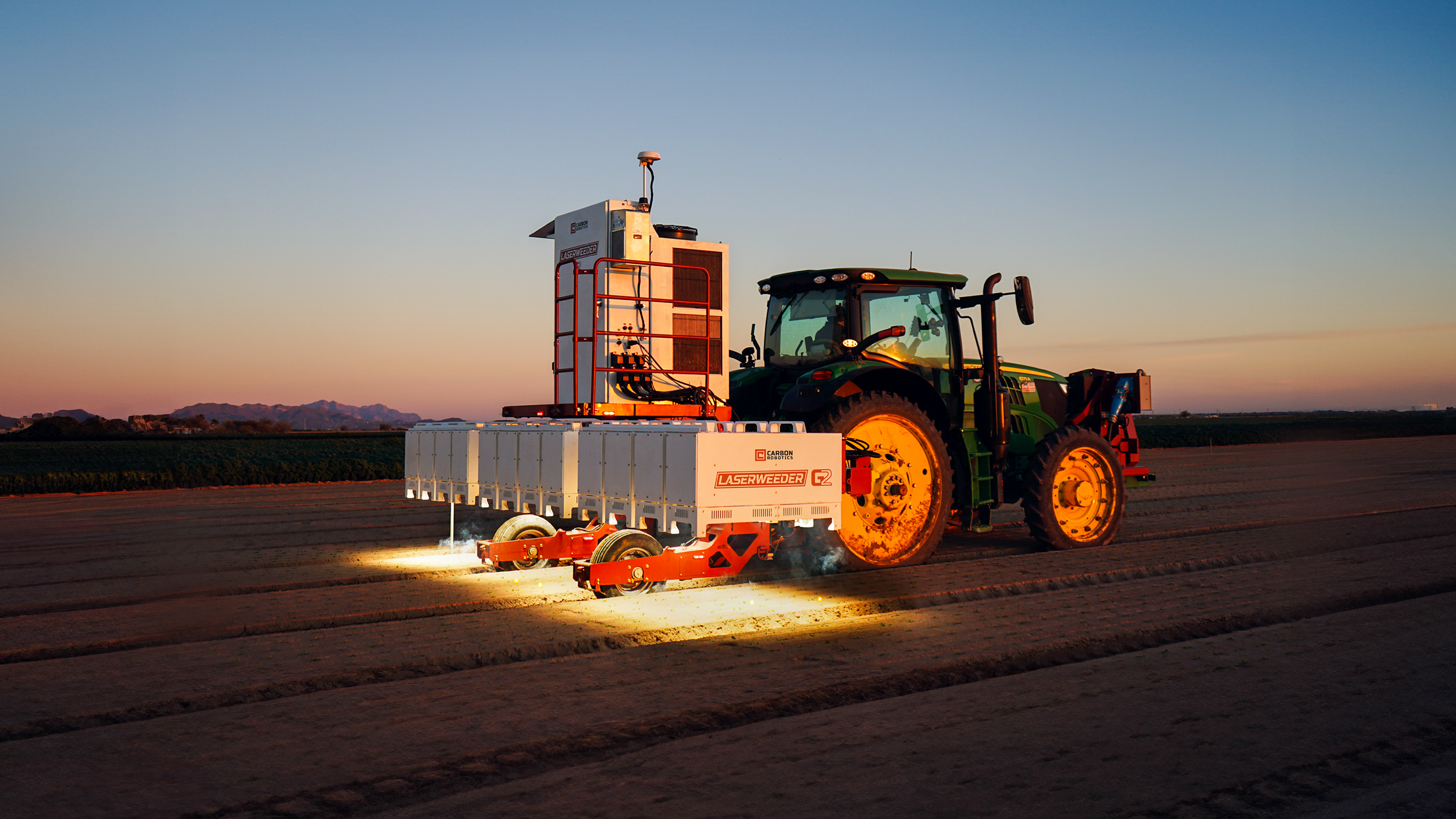 LaserWeeder G2 600 Sunset