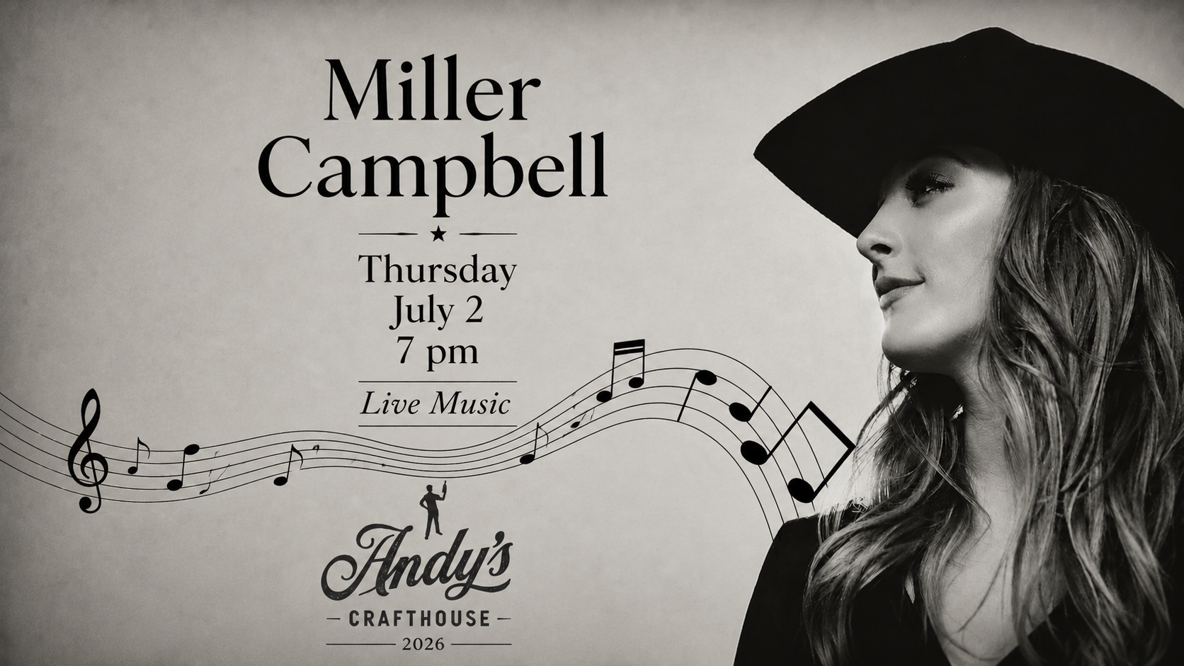 Miller Campbell Live at Andy’s Crafthouse