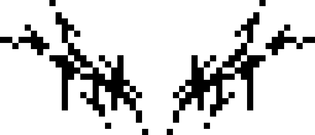 Immagine nera su sfondo bianco
