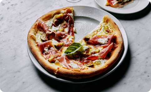 Italian-style pizza