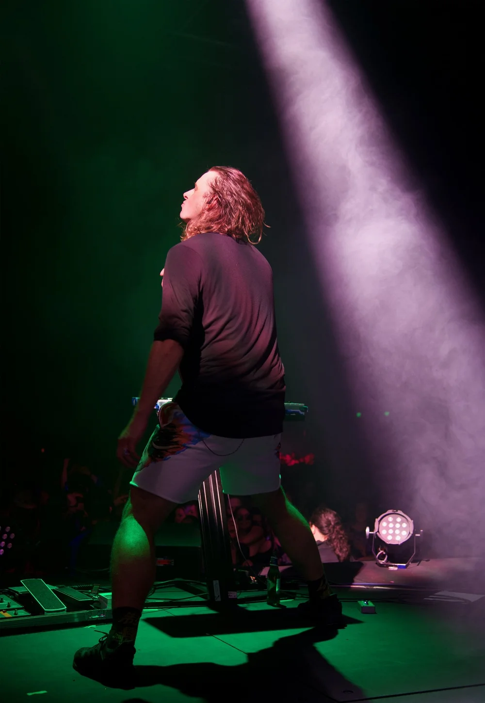Live performance photograph by Gill Slaughter