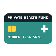 Private health fund card