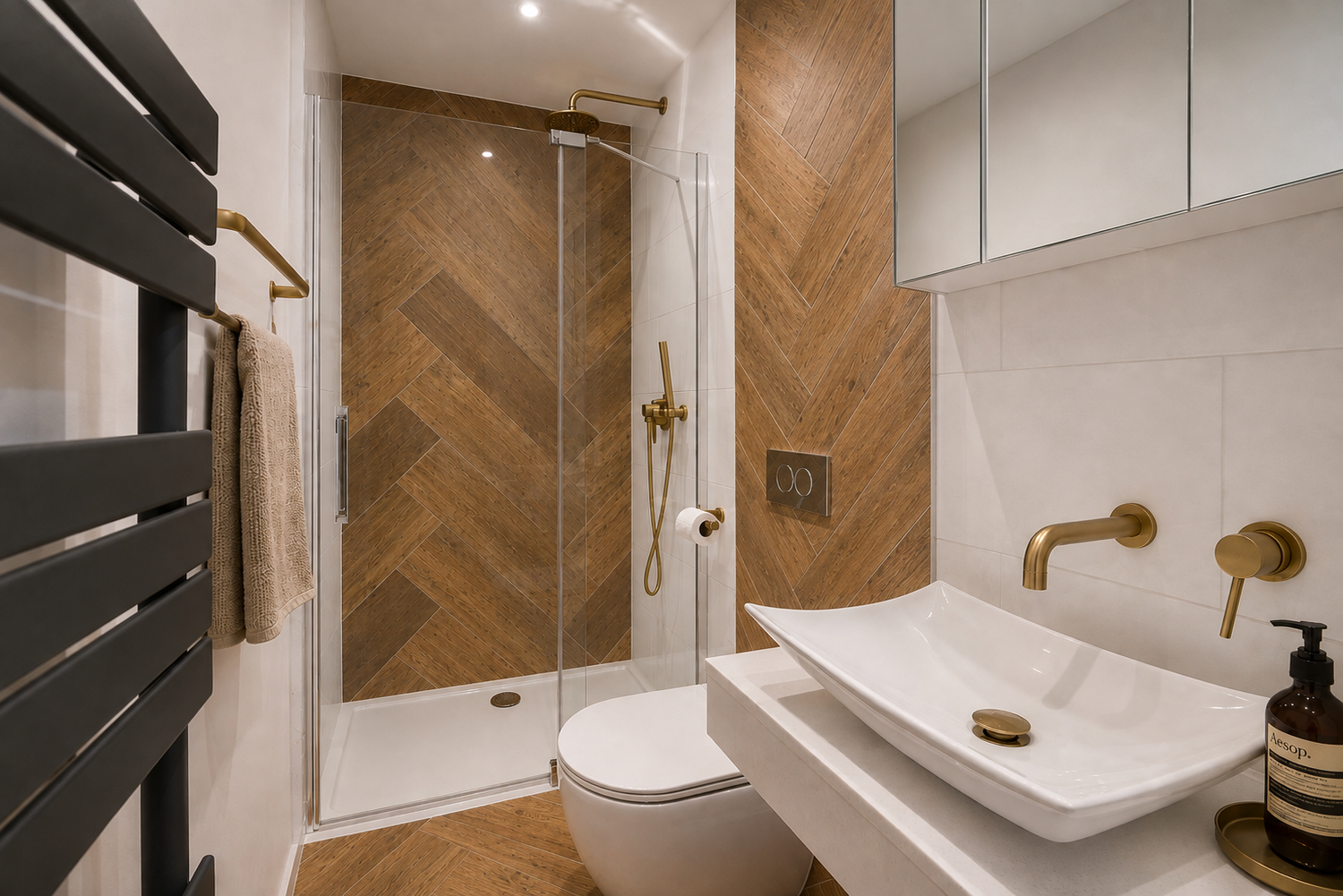 Bathroom after