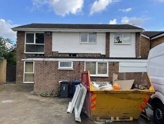 Exterior before