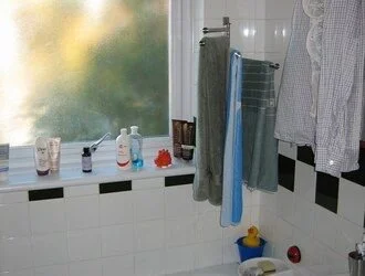 Bathroom before