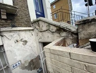 Facade before