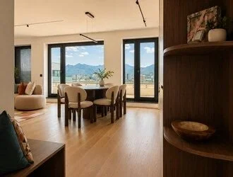 Living and dining