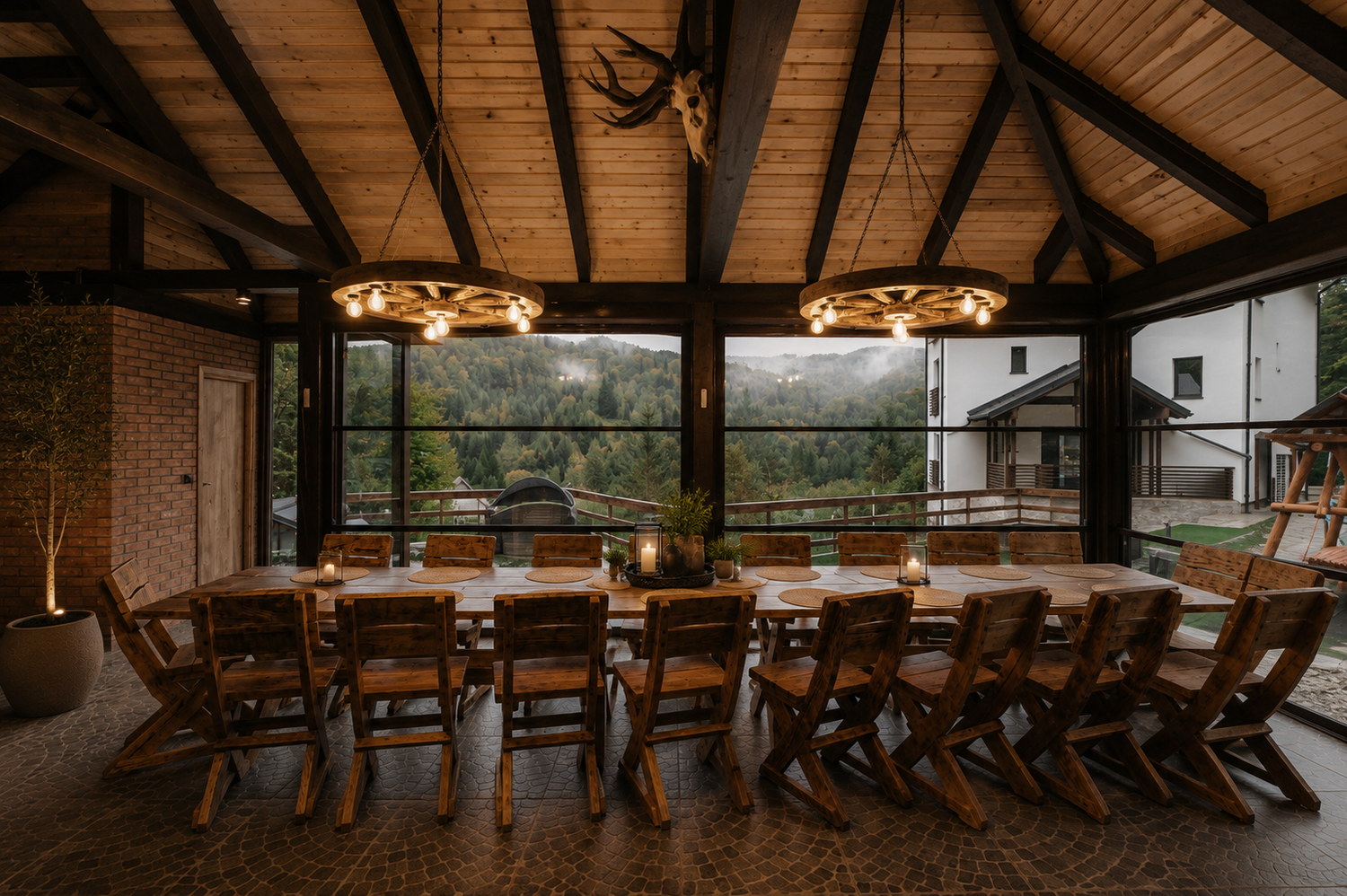 Party and BBQ room