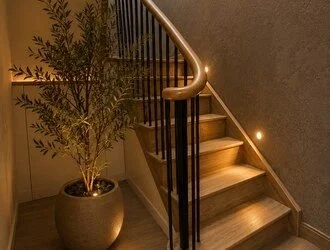 Reworked staircase
