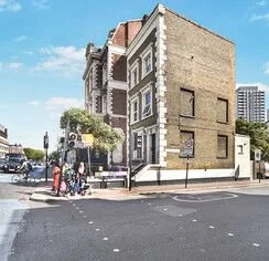 The building in Bow