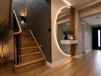 New entrance after