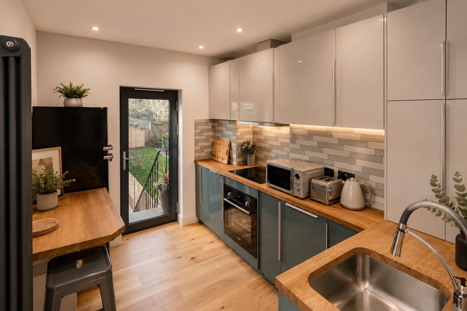 Kitchen after