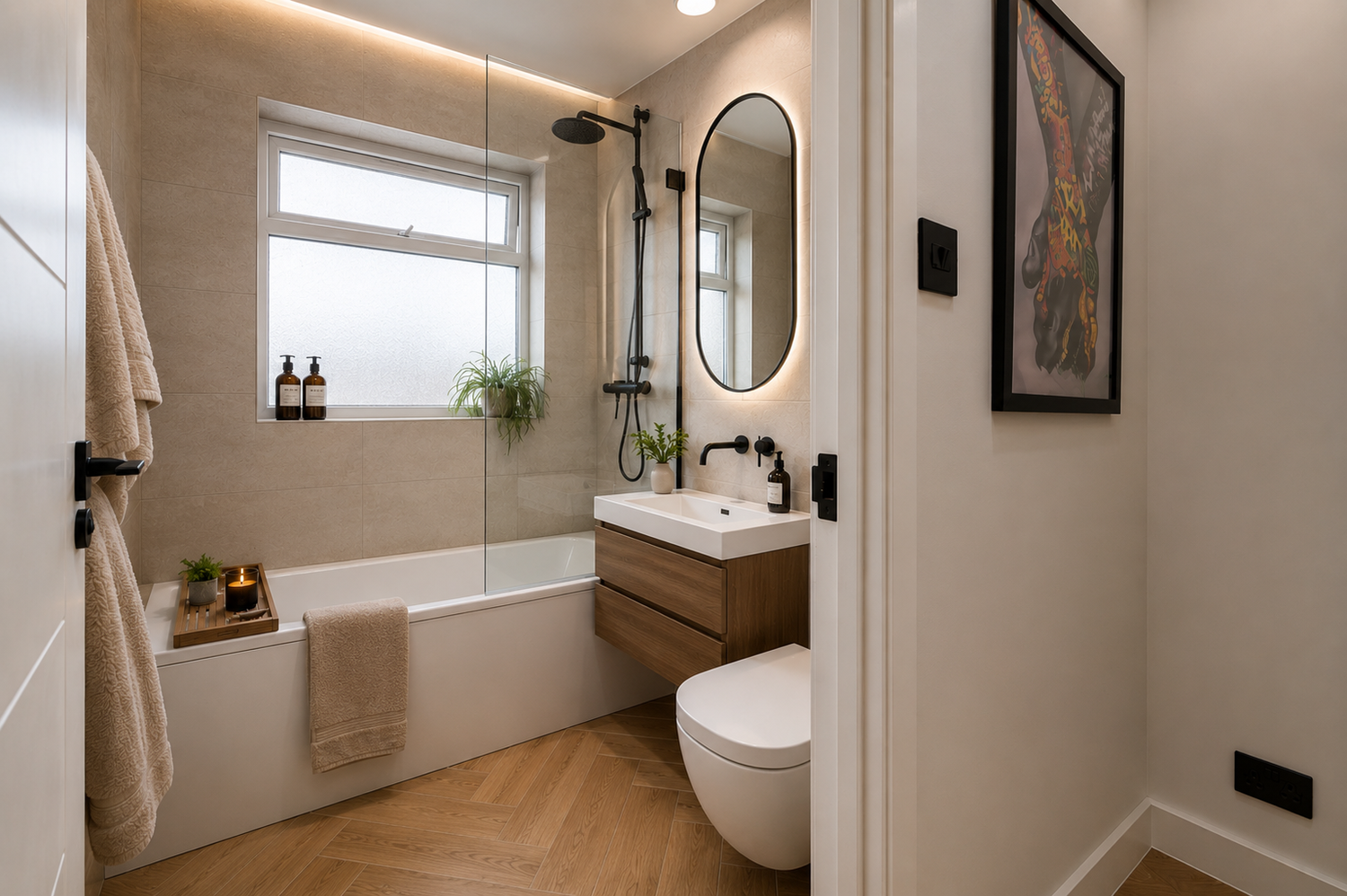 Bathroom after