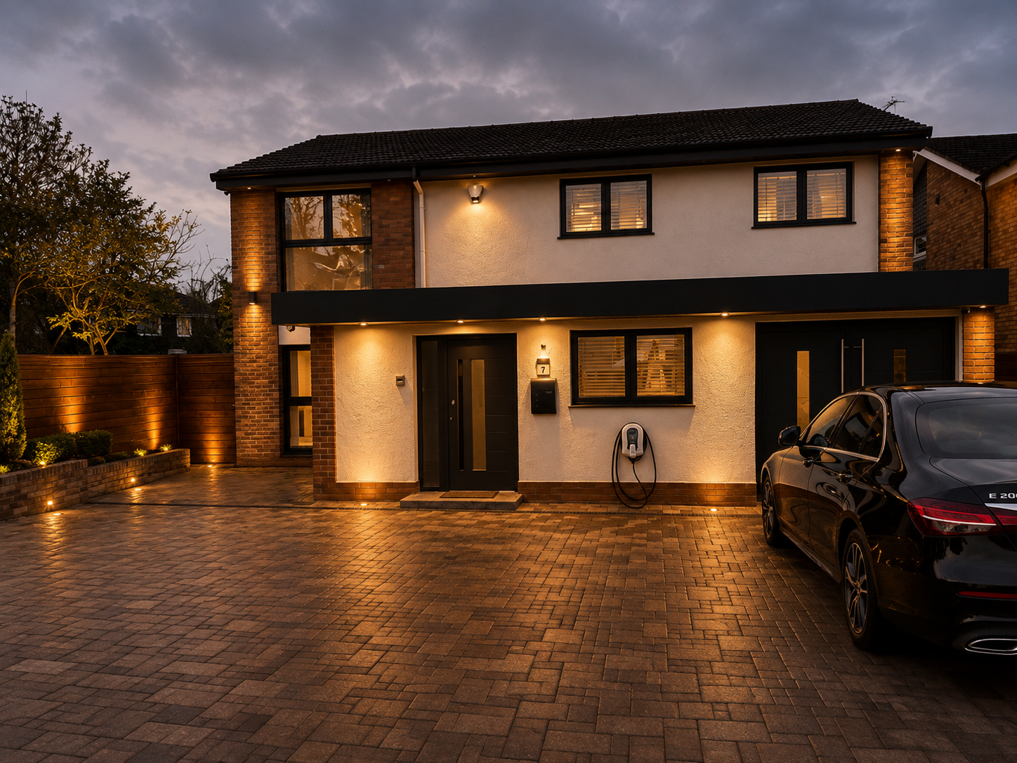 Exterior after