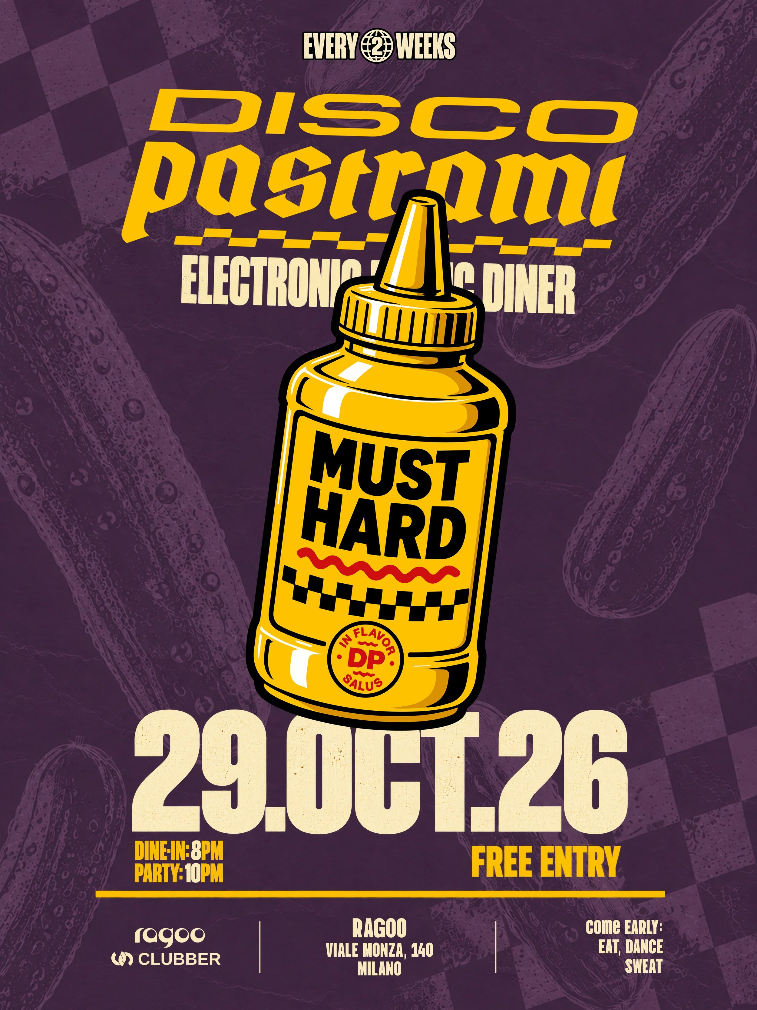 Disco Pastrami — Must Hard flyer