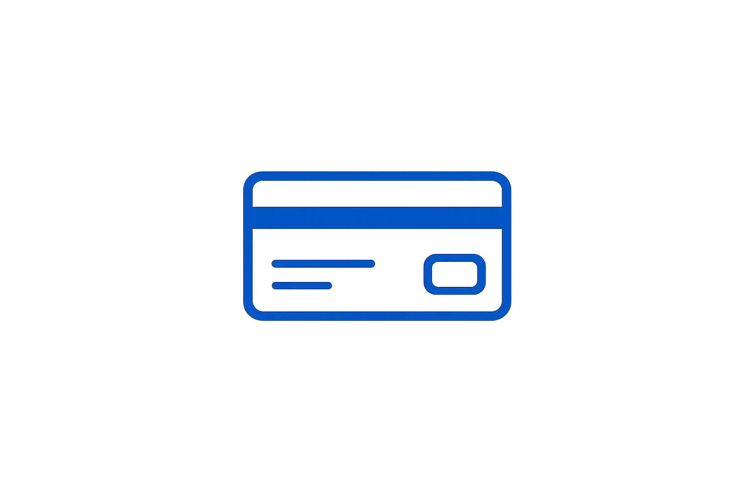 Pay in full discount credit card icon
