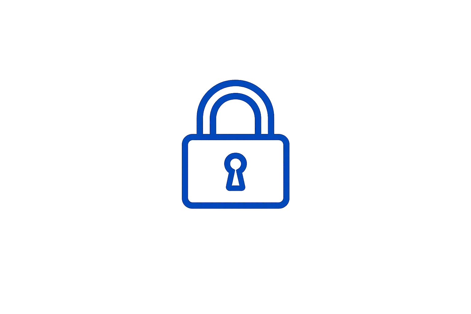 Anti-theft discount lock icon