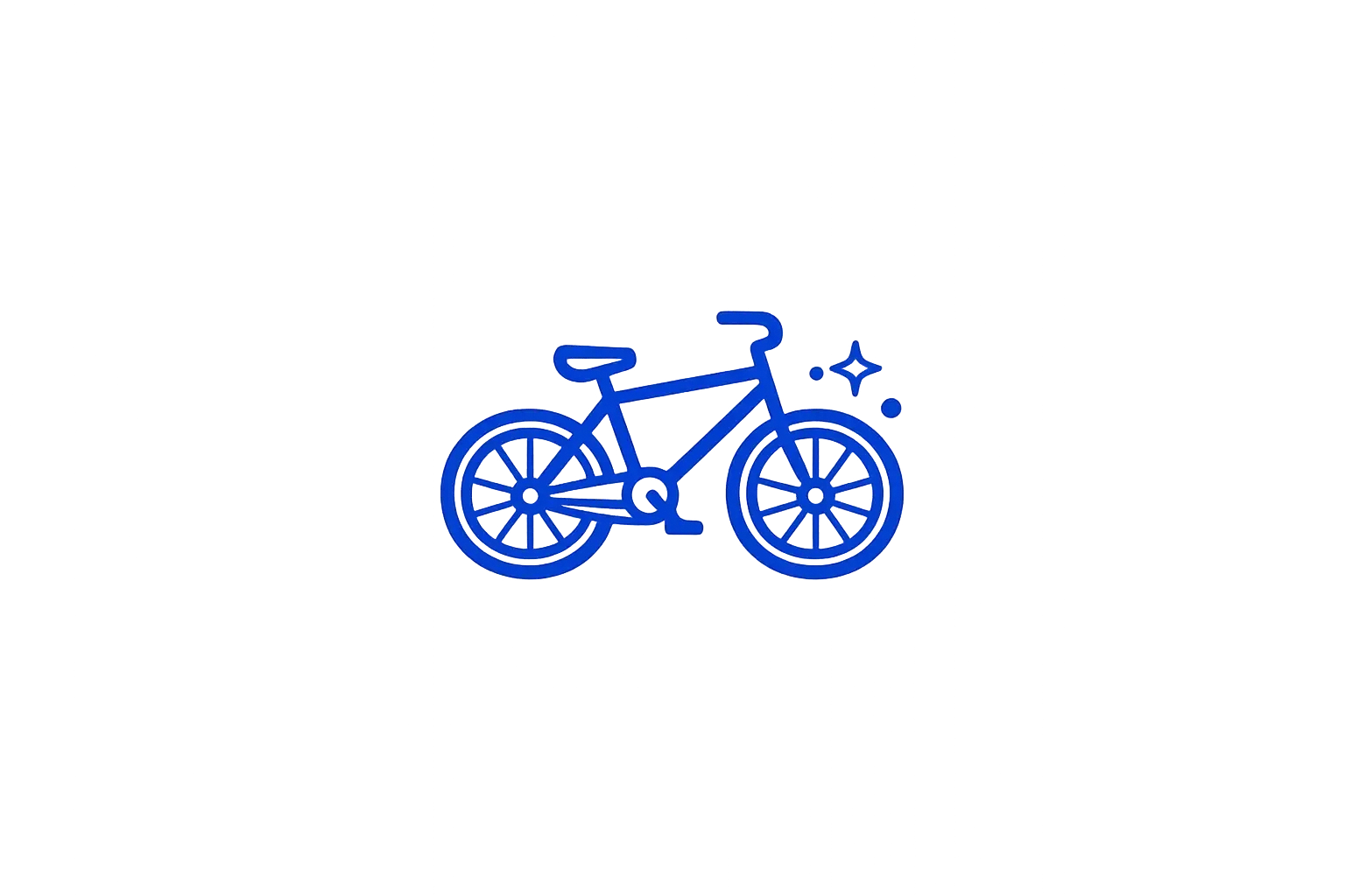 Bicycle personal article floater icon