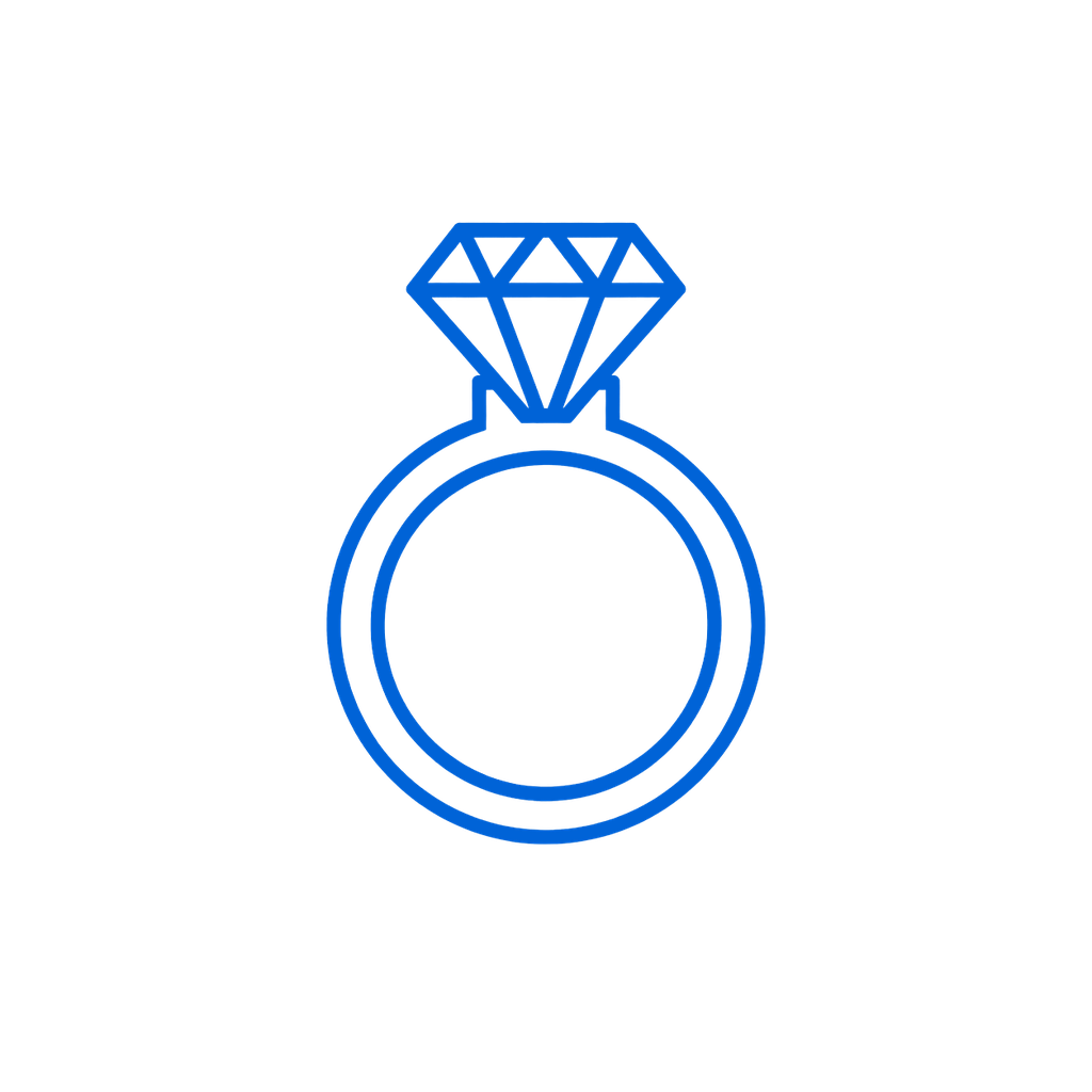 Diamond ring personal article floater icon
