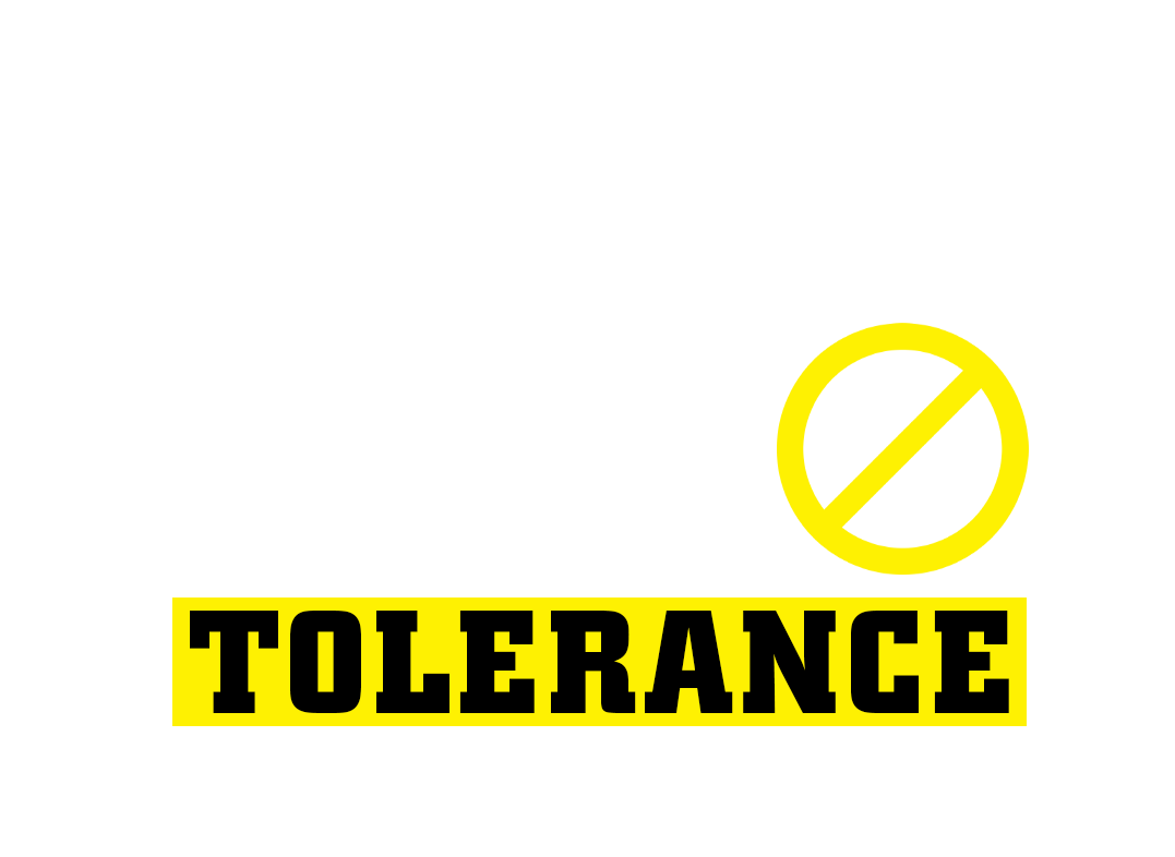 Jackhammer Zero Tolerance Drug Policy graphic