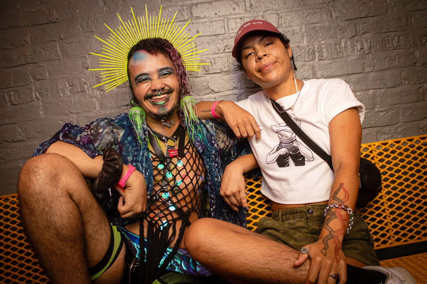 A group of Jackhammer Chicago guests smiling together