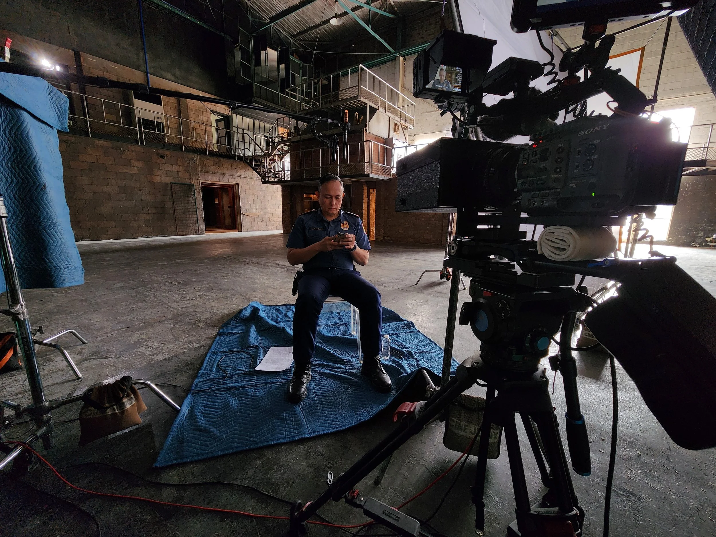 Multi-camera interview setup