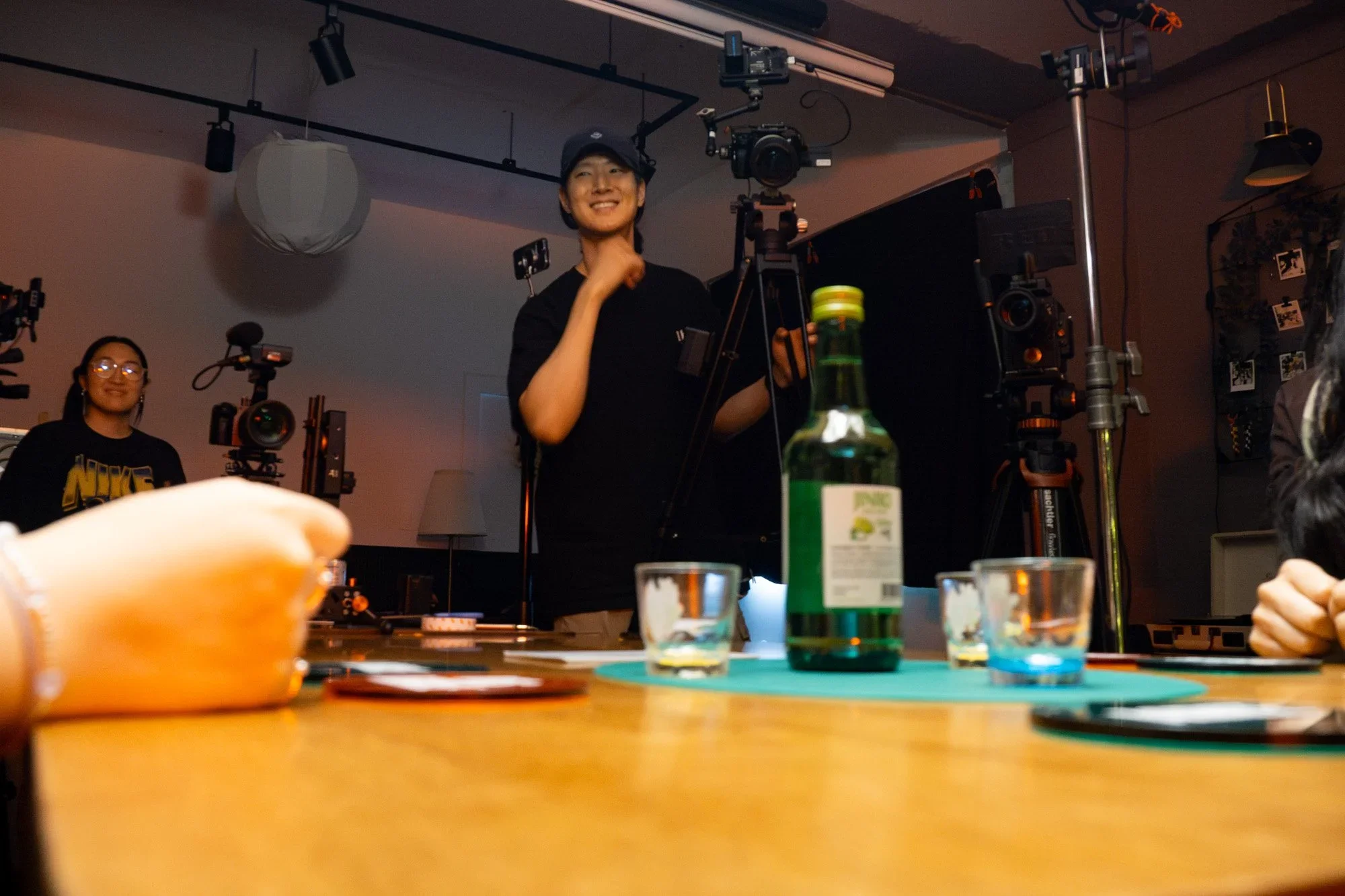 Branded content shoot for HiteJinro