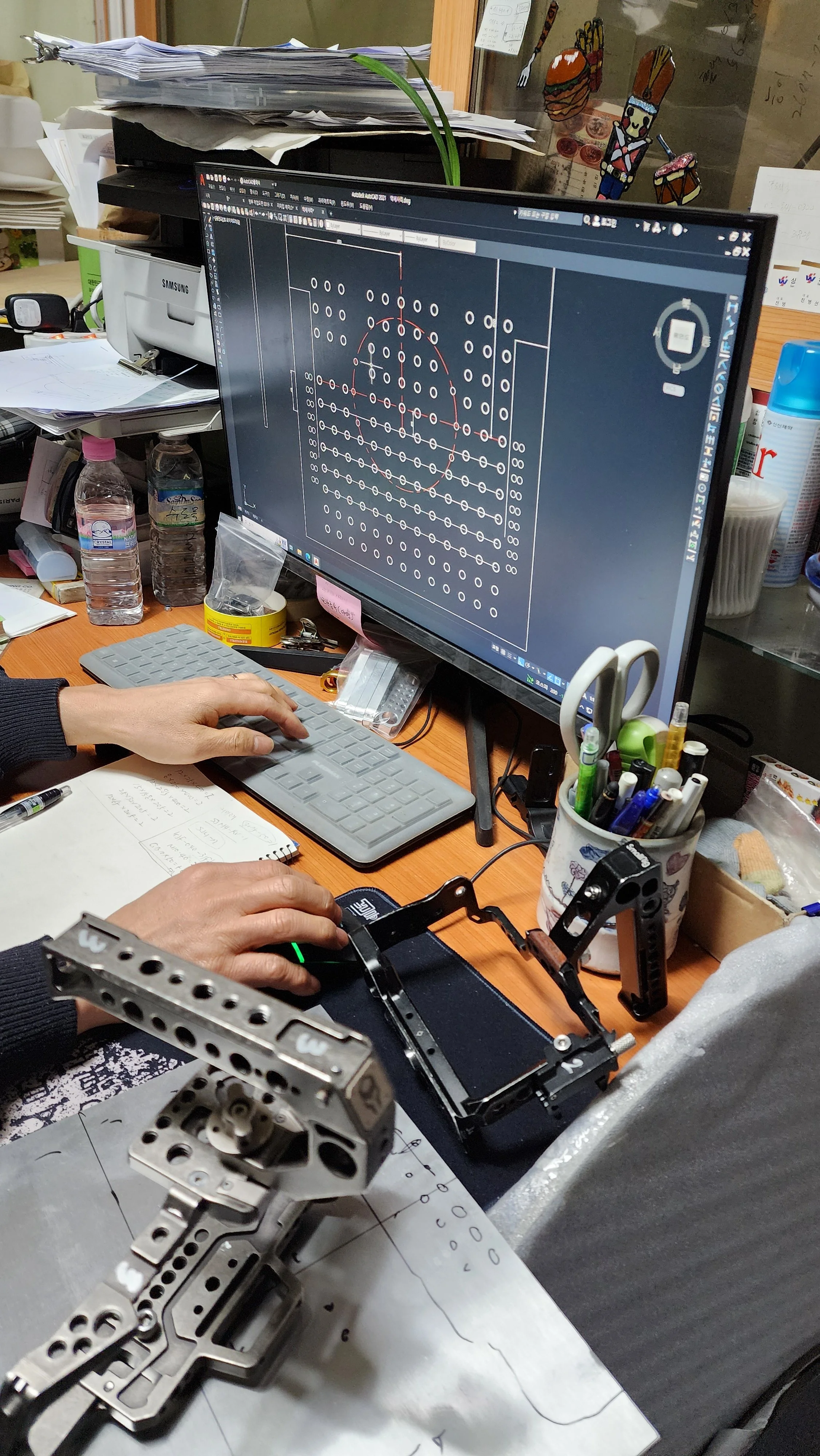 Designing custom equipment in-house
