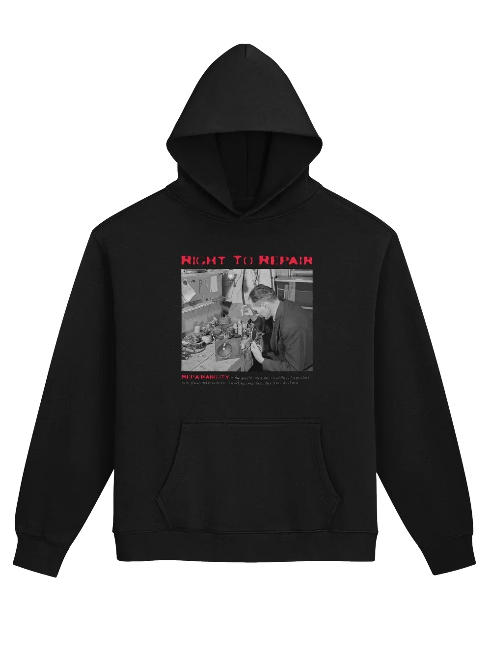 Right To Repair hoodie