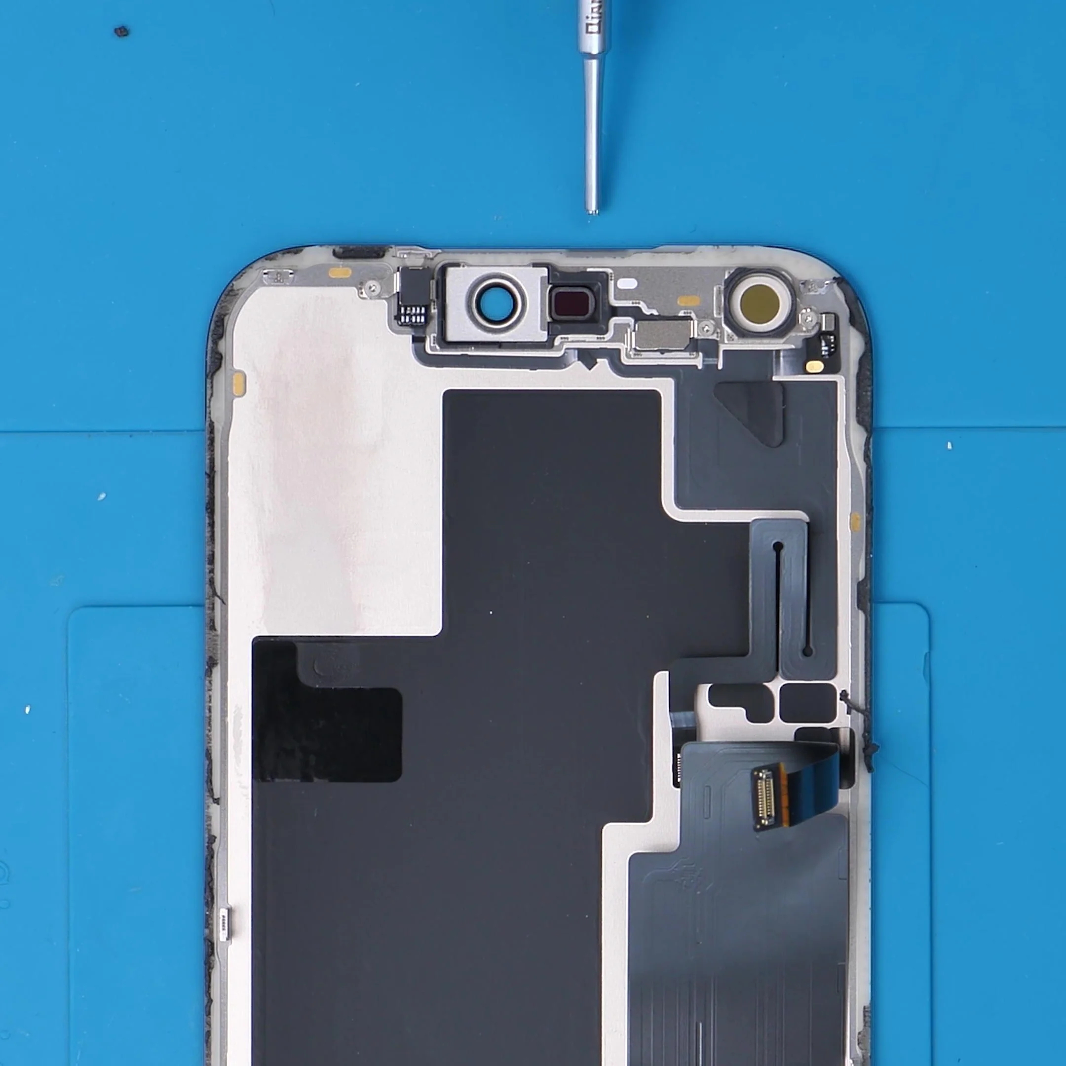 iPhone 18 Pro Max — a different arrangement along the top edge.